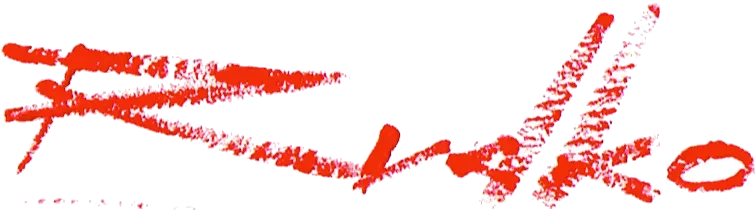Logo w formie odręcznego podpisu: Rudko
